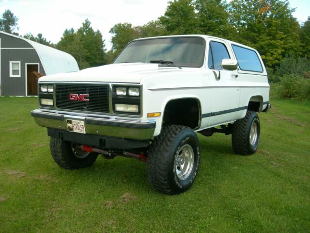 1990 K5 GMC Jimmy SLE 4X4 Great running 4X4 6" Rough Country Lift Xcllnt cond 1990 GMC Jimmy SLE