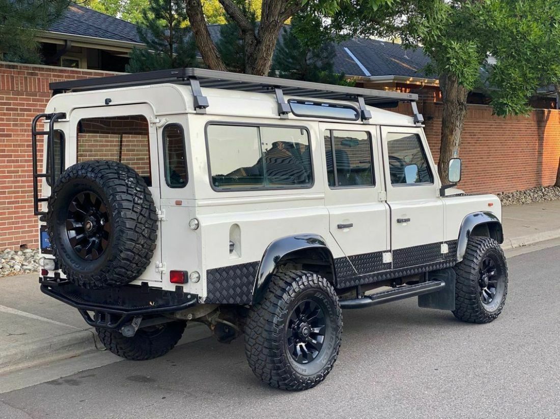 1990 Land Rover Defender Alcantara Headliner, AC, 2.5L Diesel - photo 10