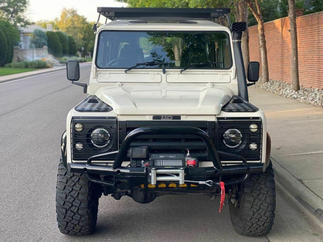 1990 Land Rover Defender Alcantara Headliner, AC, 2.5L Diesel - photo 3