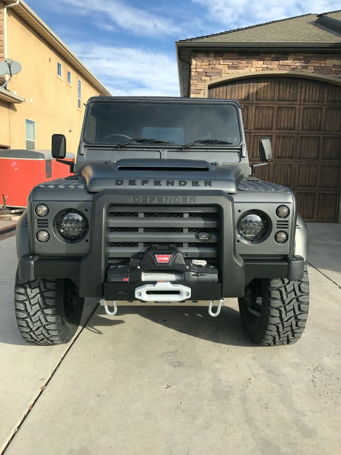 1990 Land Rover Defender 110 Factory V8 and AC 1901 Land Rover Defender