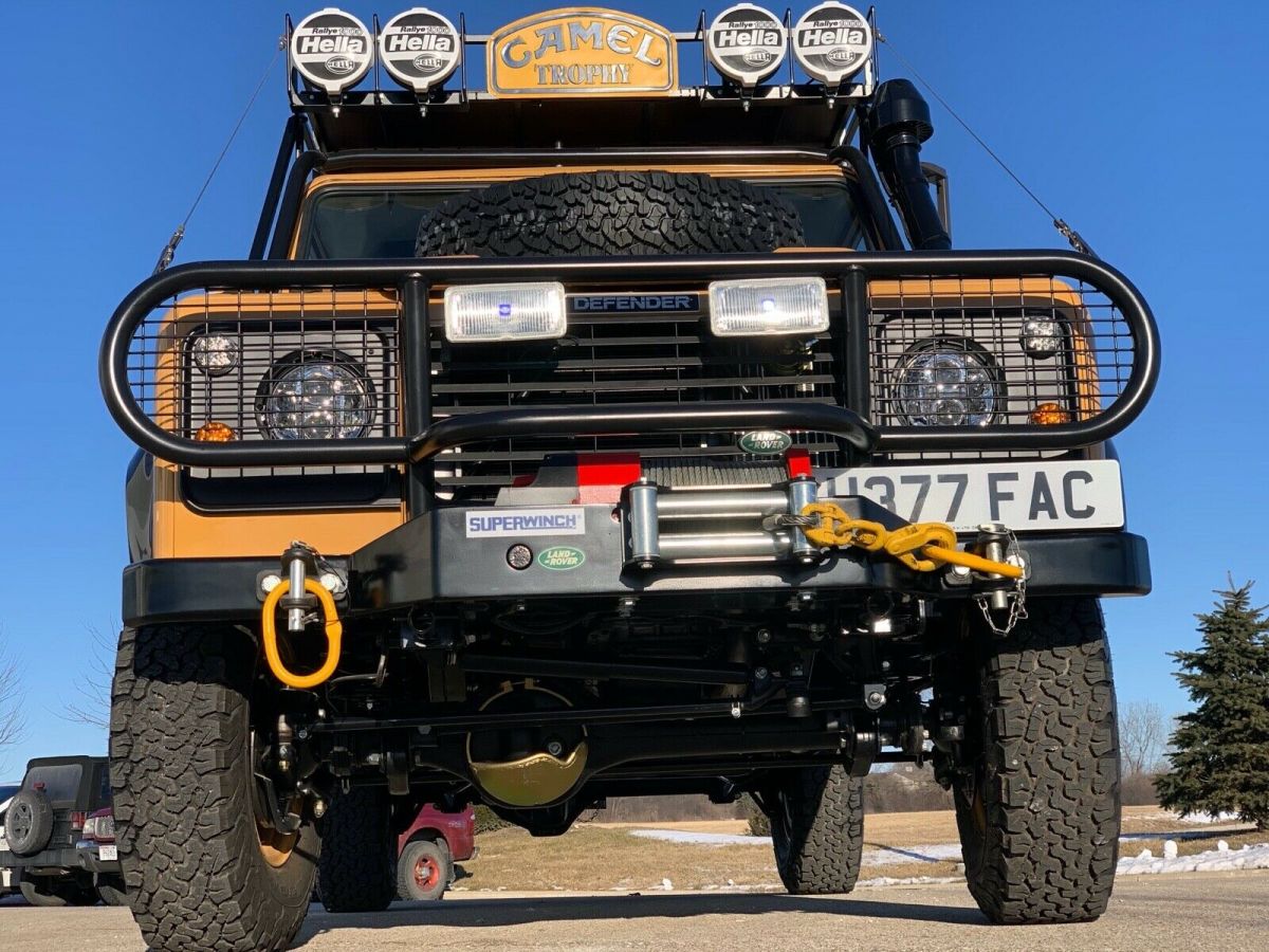1990 Land Rover Defender 110 Genuine Camel Trophy Completely Restored 1990 Land Rover Defender Camel