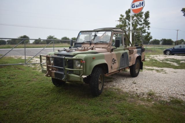 1990 Land Rover Defender 110 Perentie 3.9L 4BD1 Diesel Galvanized Frame 1990 Land Rover Defender Perentie