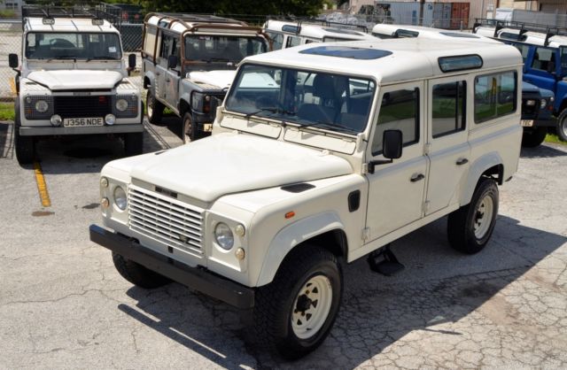 1990 LAND ROVER DEFENDER 110 TURBO DIESEL 2.5L 19J 1990 Land Rover Defender County Station Wagon