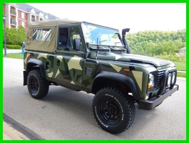 1990 Land Rover Defender 90 Convertible Restored 1990 Land Rover Defender