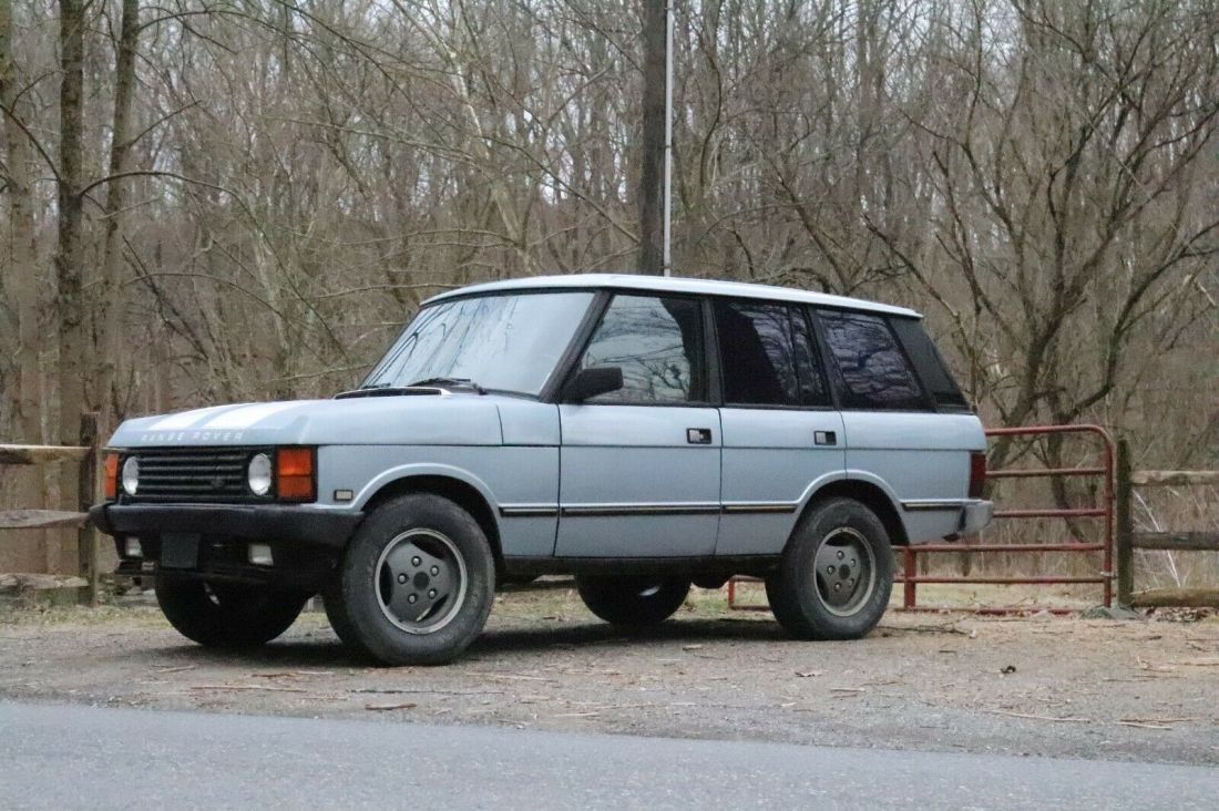 1990 Land Rover Range Rover Classic 4x4 Blue 1990 Land Rover Range Rover