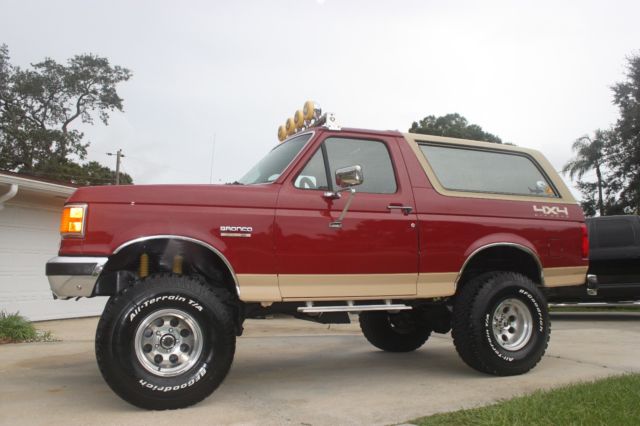1990 Lifted Ford Bronco Eddie Bauer 4x4 1990 Ford Bronco Eddie Bauer