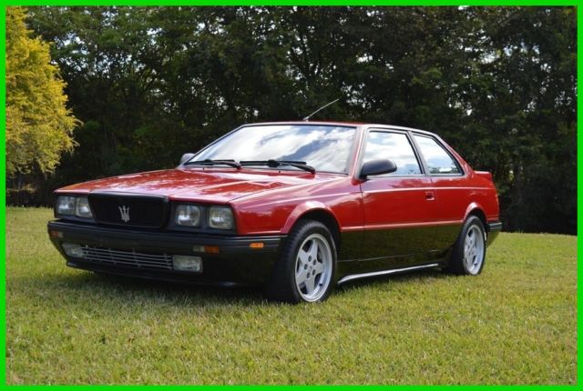 1990 Maserati 2.24 Great car must see! 1990 Maserati 2.24 Must see! EU version, Fuel injected Twin turbo!!!