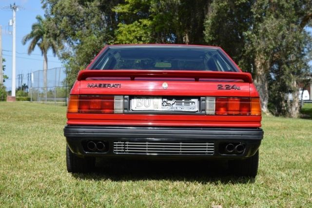 1990 Maserati 2.24 Must see! EU version, Fuel injected Twin turbo!!! - photo 7