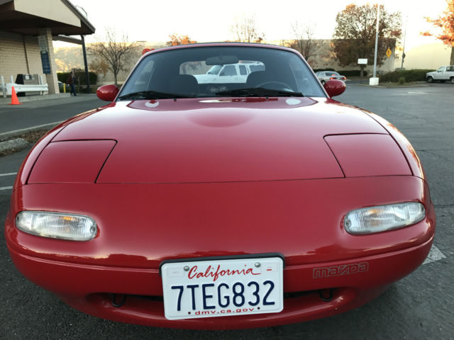 1990 Mazda Miata 14k Original Documented Miles all services records 2nd owner 1990 Mazda MX-5 Miata Base Convertible 2-Door