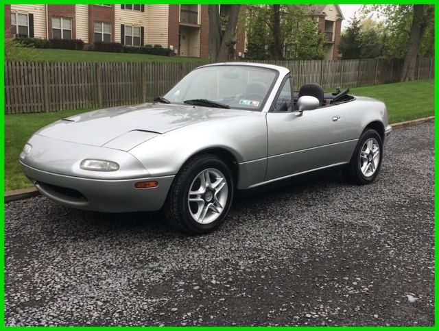 1990 Mazda Miata, 4cyl, 5sp, convertible, New Tires/Clutch/Radio 4/17 inspection 1990 Mazda MX-5 Miata