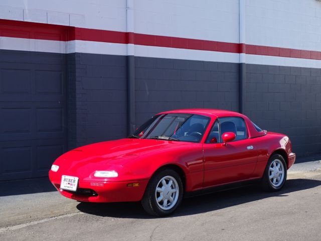 1990 Mazda Miata 56467 Miles Red Convertible 1.6L I4 FI 5-Speed Manual 1990 Mazda MX-5 Miata --