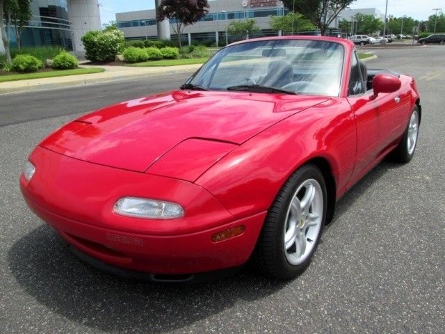 1990 Mazda MX-5 Miata 5 Speed Manual Red 1 Owner Car Must See Rare Find 1990 Mazda MX-5 Miata