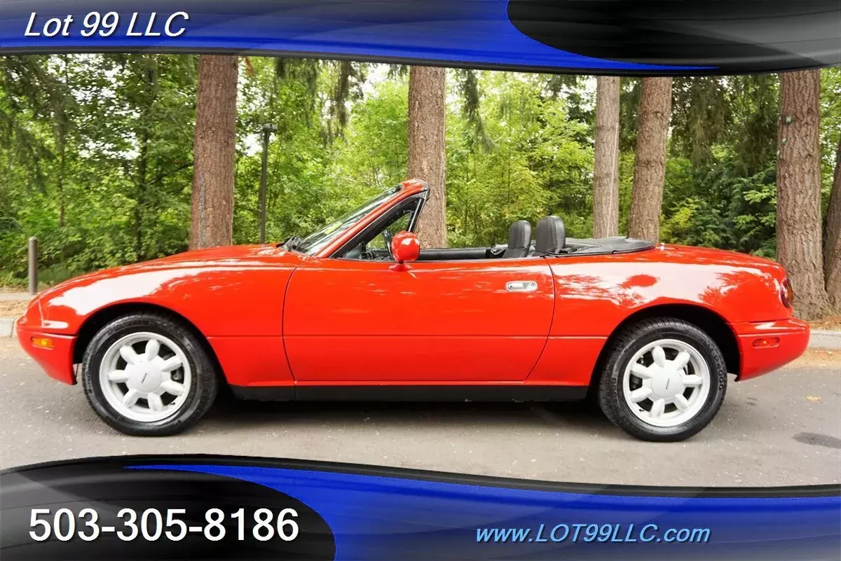 1990 Mazda MX-5 Miata Convertible Only 60K 5 Speed 1 OWNER MR2 S2000 1990 Mazda MX-5 Miata Convertible Only 60K 5 Speed Manual 1 OWNER