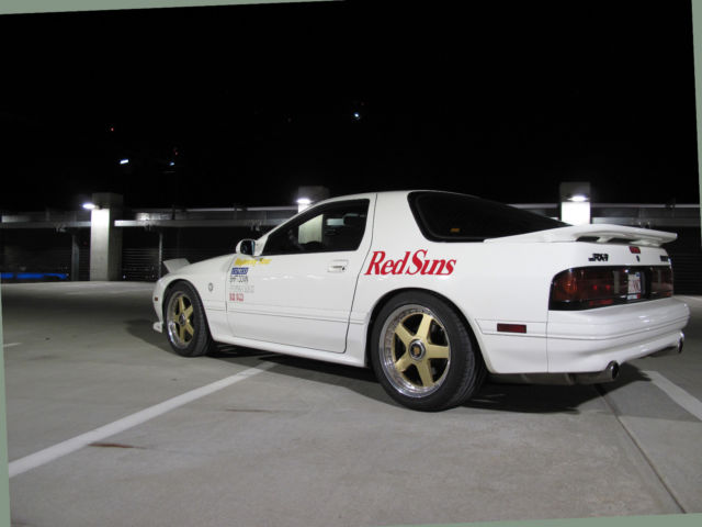 1990 Mazda RX-7 GTUs Built NA Redsuns Initial D FC Rare High Horsepower Track 1990 Mazda RX-7
