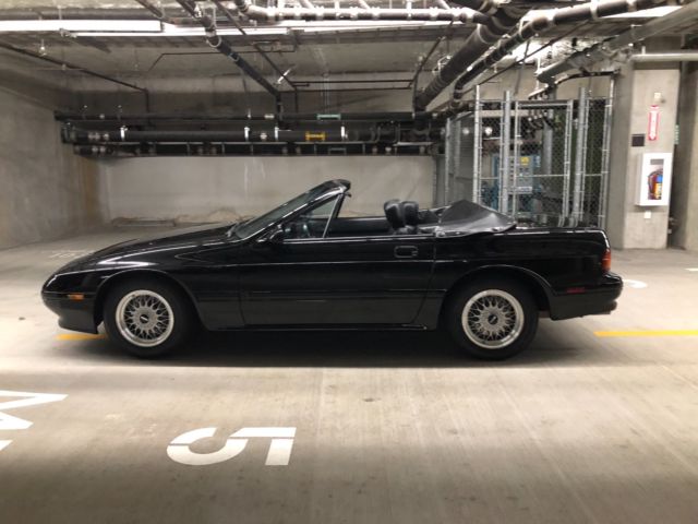 1990 mazda RX-7 rx7 Triple Black Manual Transmission 52k miles! 1990 Mazda RX-7