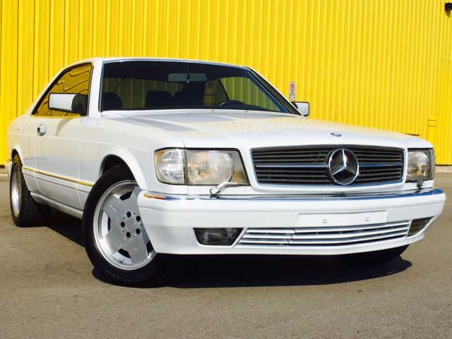 1990 Mercedes 560SEC W126 sec Coupe AMG Euro Model 59,800 miles Japan Import 1990 Mercedes-Benz 500-Series 560 sec