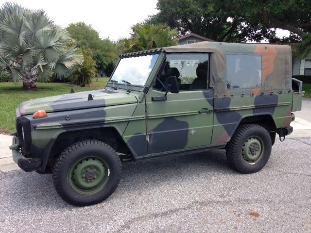 1990 Mercedes-Benz 250 GD "Wolf" 2,5L Diesel, Bundeswehr, military, G-Model 1990 Mercedes-Benz 250 GD