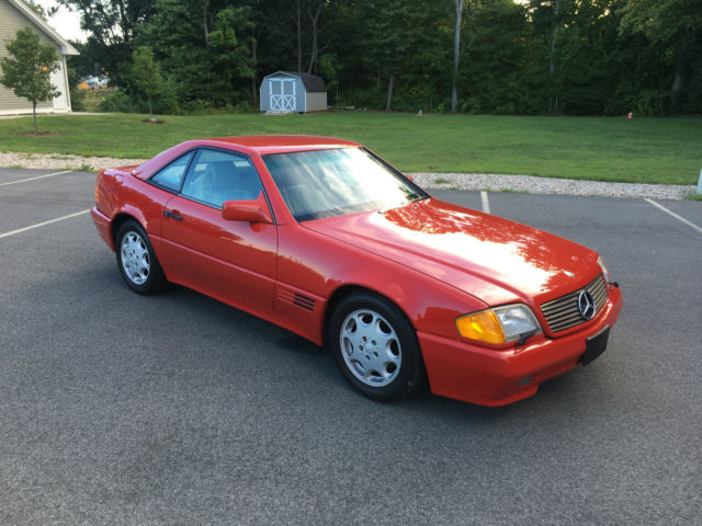 1990 Mercedes Benz 300SL roadster with 42k miles! 1990 Mercedes-Benz SL-Class