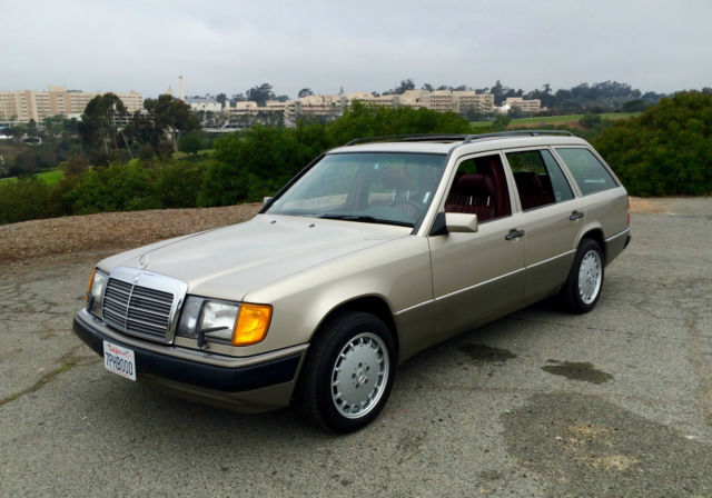 1990 Mercedes-Benz 300TE W124 wagon super low-miles rare color like E320 1990 Mercedes-Benz 300-Series