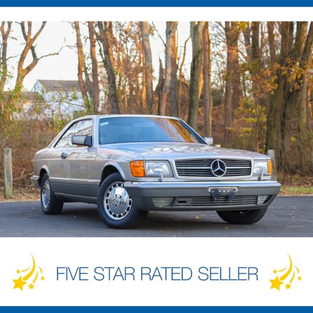 1990 Mercedes Benz 560 SEC 560SEC 2DR V8 Coupe California CARFAX W126 1990 Mercedes-Benz S-Class 560 SEC 560SEC 2DR V8 Coupe California CARFAX W126