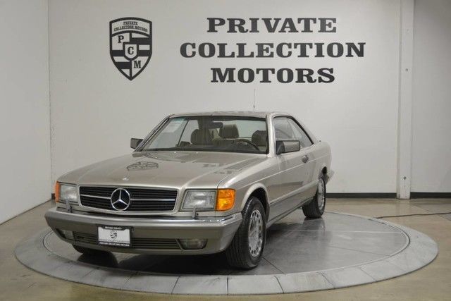 1990 Mercedes Benz 560SEC 39k Original Miles Well Kept Clean Carfax 1990 Mercedes-Benz 500-Series