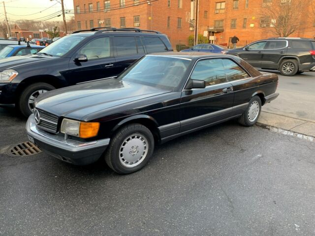 1990 Mercedes Benz 560SEC 40K original miles Black/Black 1990 Mercedes-Benz 500-Series