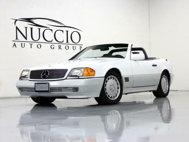 1990 MERCEDES BENZ SL500!! - WHITE/ BLACK!! - ONLY 42K MILES!! 1990 Mercedes-Benz SL-Class SL500