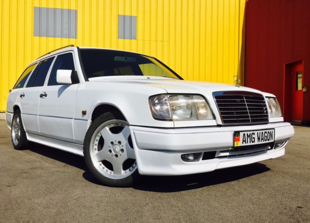 1990 Mercedes E Class 300TE Wagon with AMG BODY KIT 500E W124 AMG WAGON CLEAN 1990 Mercedes-Benz E-Class 300TE