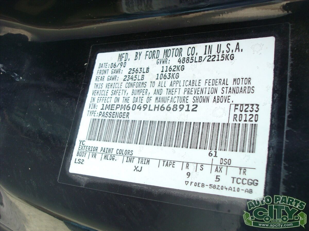 1990 Mercury Cougar LS - photo 11