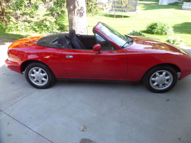 ▌▌1990 MIATA ONLY 50k MILES LIKE NEW ORIGINAL HARDTOP, TONNEAU COVER, SOFT TOP 1990 Mazda MX-5 Miata