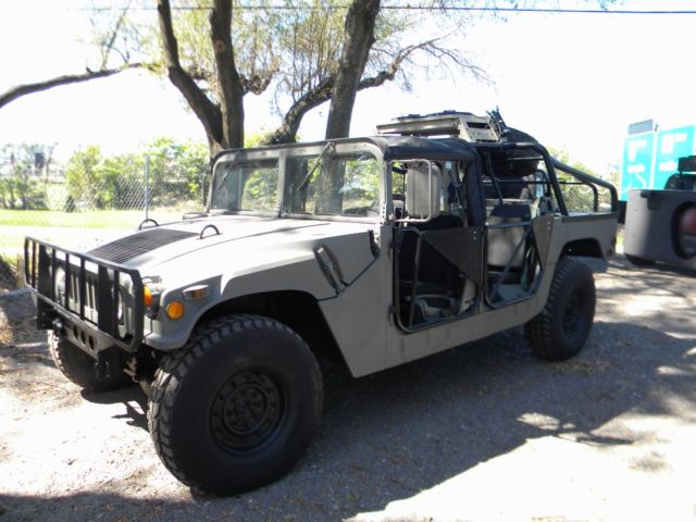 1990 Military humvee M988 HMMWV with A/C baja rack custom hummer 1980 Hummer H1