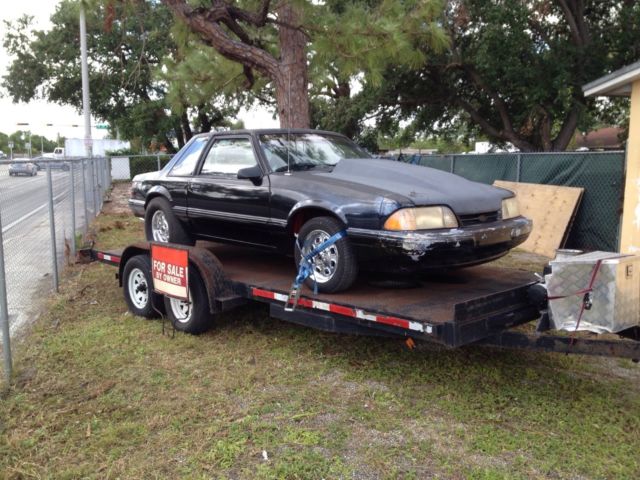 1990 MUSTANG COUPE V8 347 5 SPEED SUPERCHARGE NOS 1990 Ford Mustang