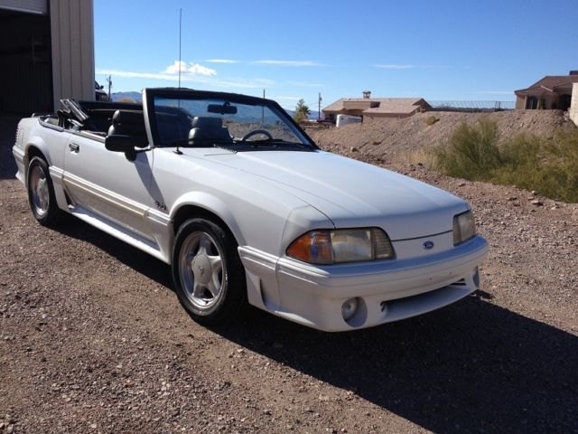 1990 Mustang GT 25th Anniv Convertible, 81k, Supercharger and Upgrades - 1 owner 1990 Ford Mustang GT
