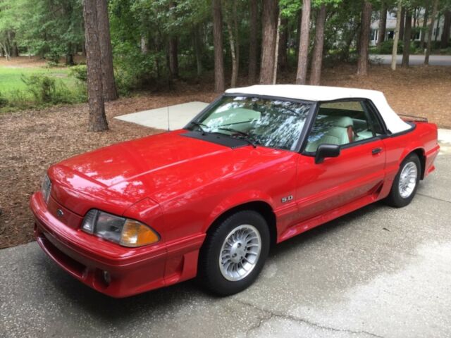 1990 Mustang GT Convertible 5.0 1987 1988 1989 1990 1991 1992 1993 1990 Ford Mustang Convertible GT