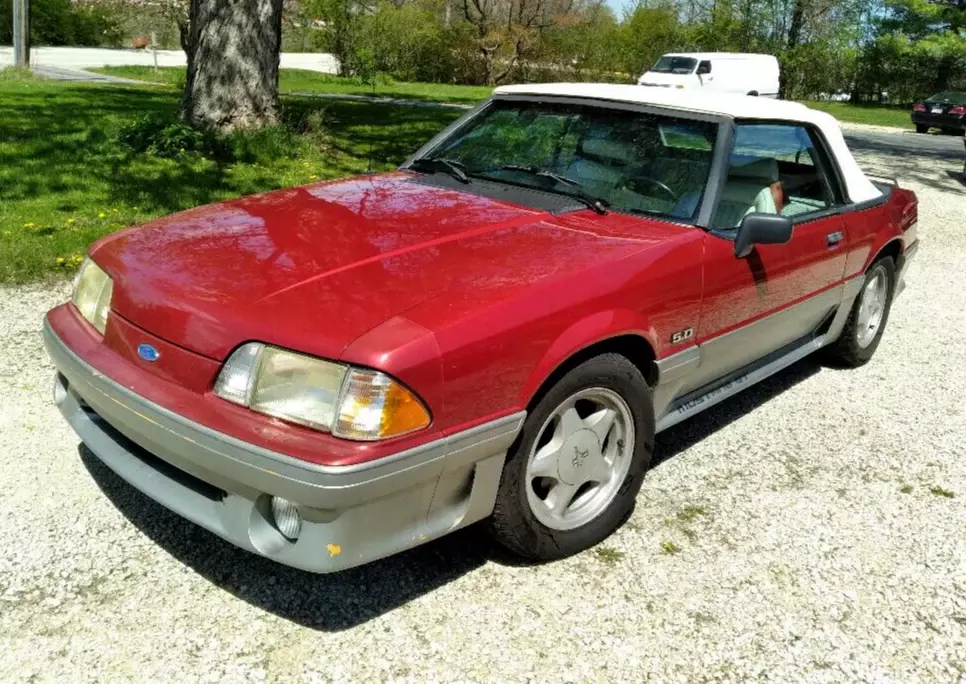 1990 MUSTANG GT CONVERTIBLE 5.0 SURVIVOR RUST FREE LOW MILES 1990 Ford Mustang