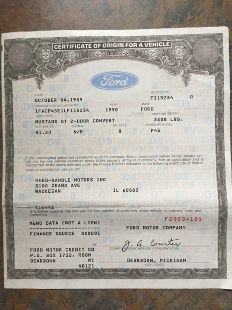 1990 Ford Mustang - photo 11