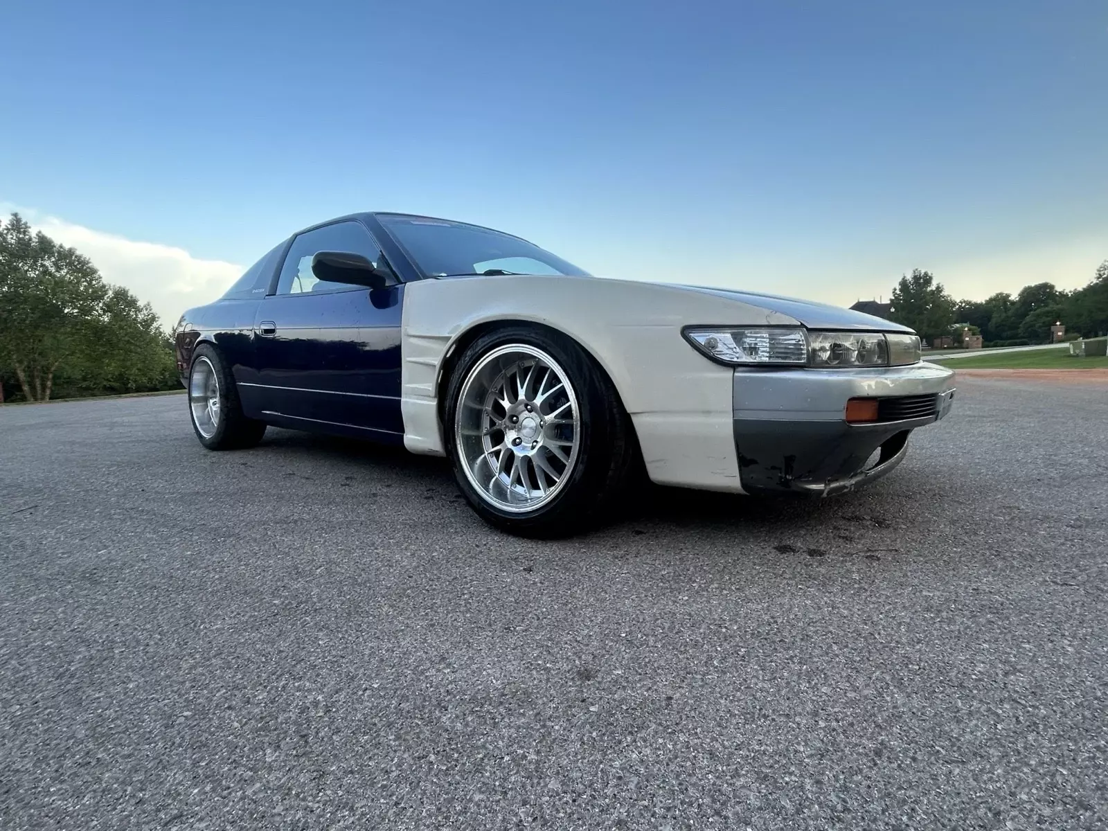 1990 Nissan 240SX Hatchback Blue SE 1990 Nissan 240SX SE