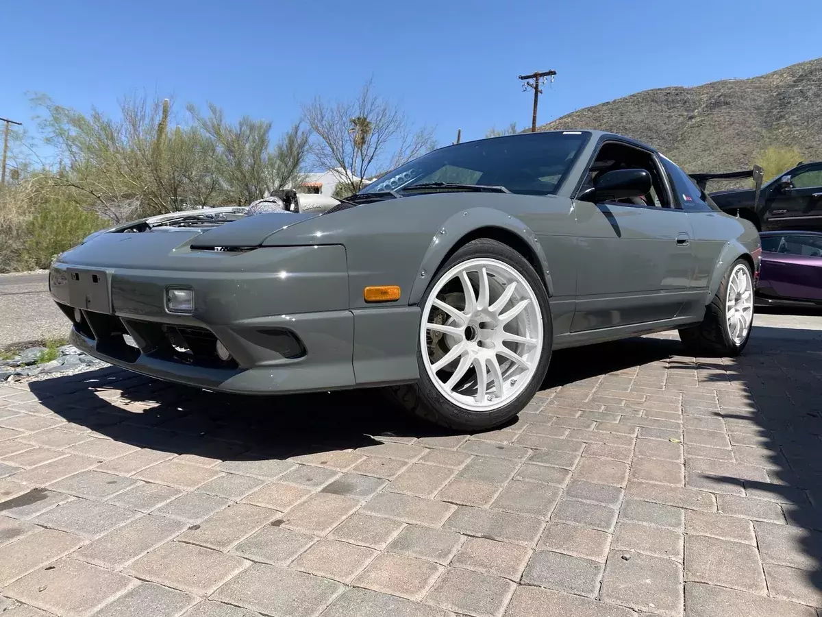1990 Nissan 240SX Hatchback Grey SE 1990 Nissan 240SX SE