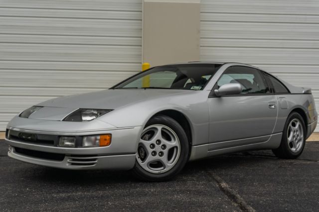 1990 NISSAN 300ZX TT TWIN-TURBO TRUE 5SPD MANUAL SILVER/BLK LEATHER ALL SERVICED 1990 Nissan 300ZX Twin Turbo