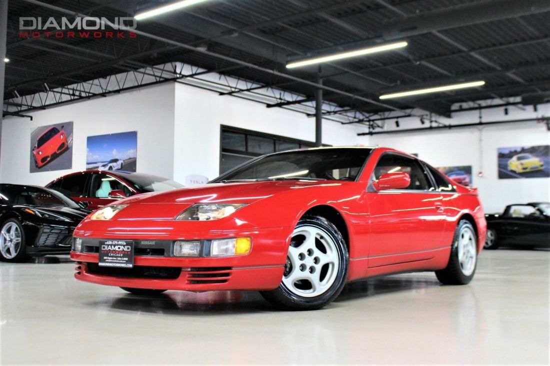 1990 Nissan 300ZX Turbo 42923 Miles Aztec Red Hatchback 3.0L TT V6 double overhe 1990 Nissan 300ZX Turbo