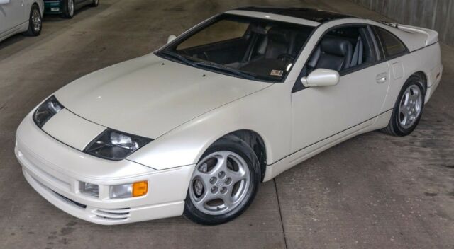 1990 NISSAN 300ZX TWIN TURBO 43K MILES 1 OWNER WHITE/BLACK 5 SPEED MANUAL T-TOP 1990 Nissan 300ZX Twin Turbo