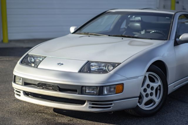 1990 NISSAN 300ZX TWIN TURBO 44K MILES 2 OWNER SILVER/BLACK 5 SPEED MANUAL T-TOP 1992 Nissan 300ZX Twin Turbo