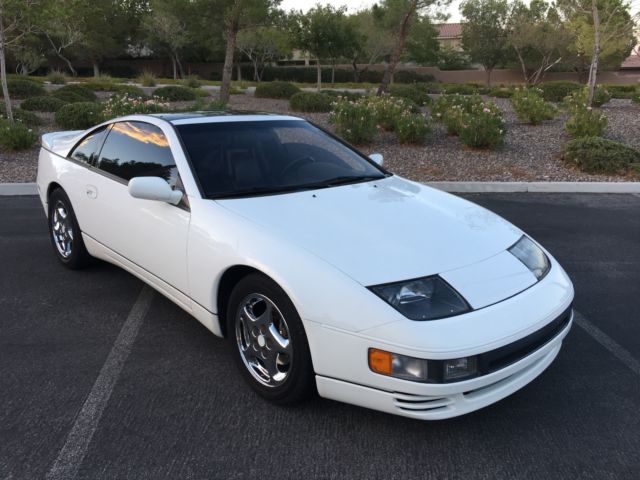1990 Nissan 300ZX Twin-Turbo, and AS-NEW white color 1990 Nissan 300ZX twin turbo