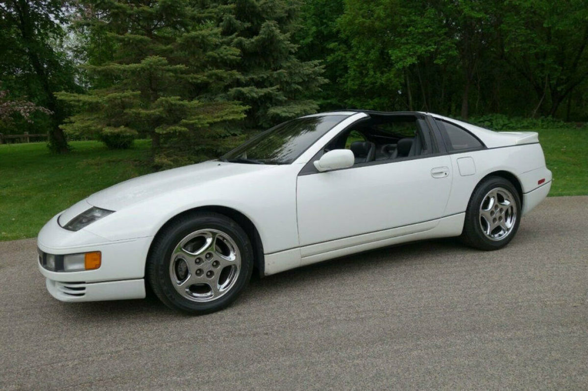 1990 Nissan 300ZX Twin Turbo Super White/Black Leather 5 Speed Manual 1990 Nissan 300ZX