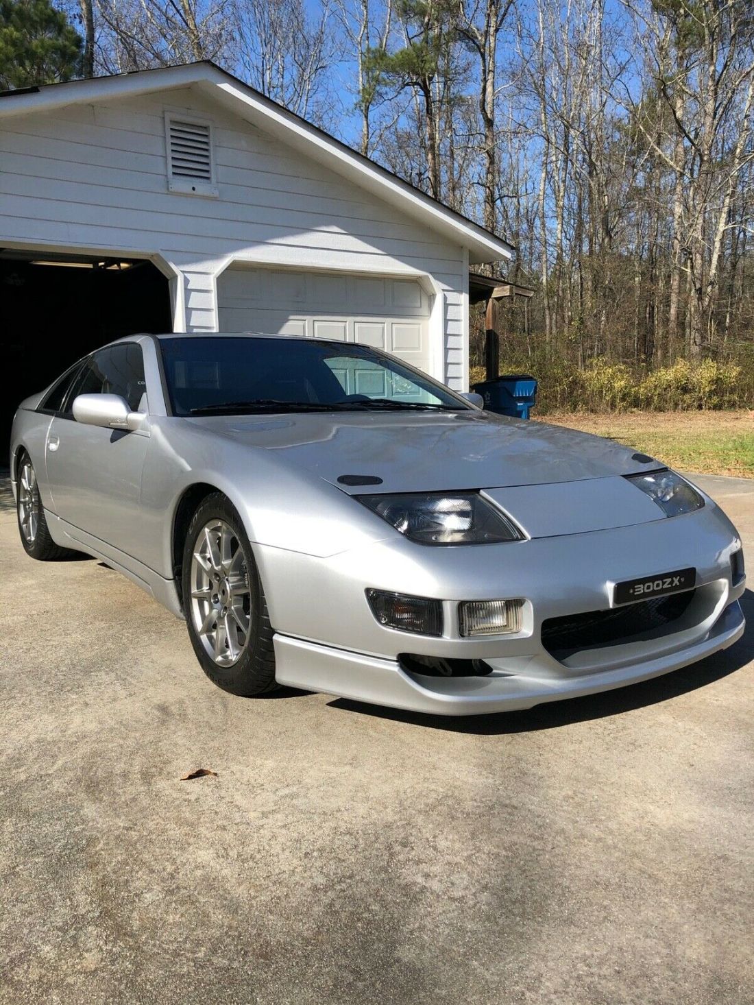 1990 nissan 300zx Z32 silver coupe t-top N/A 1990 Nissan 300ZX