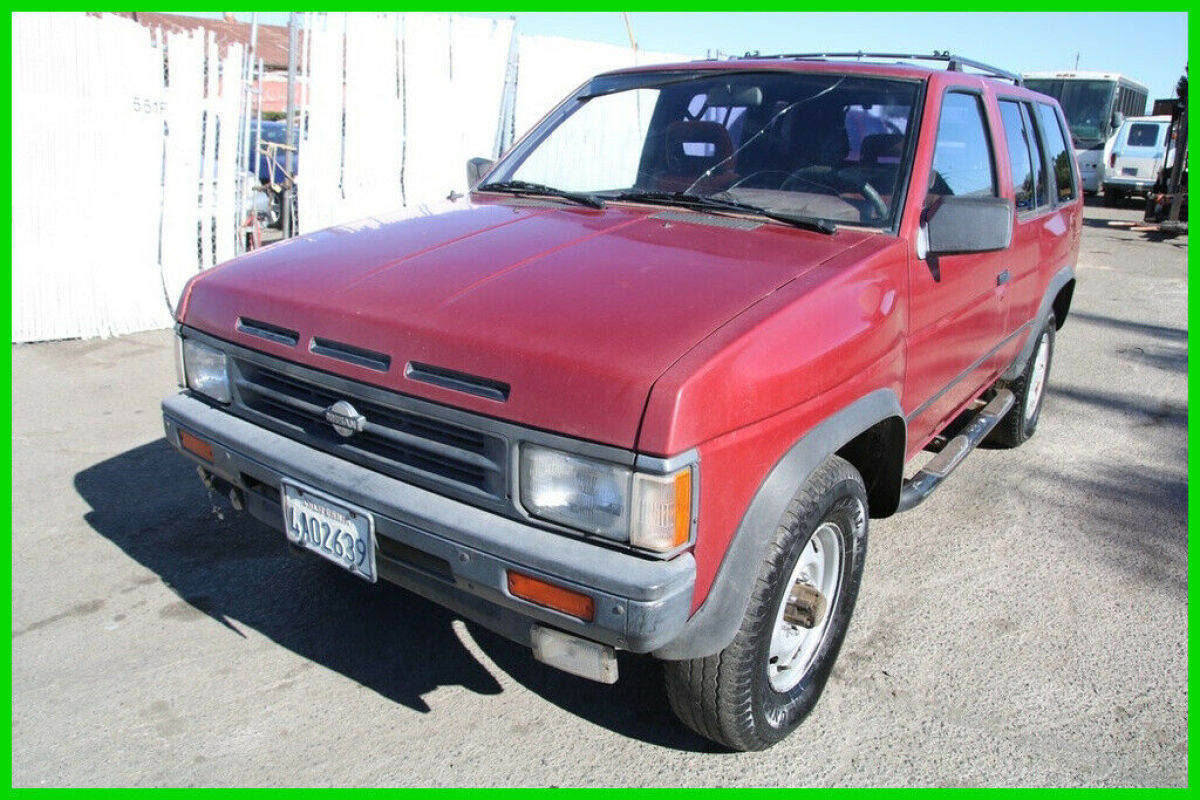 1990 Nissan Pathfinder 4X4 Manual 6 Cylinder NO RESERVE 1990 Nissan Pathfinder