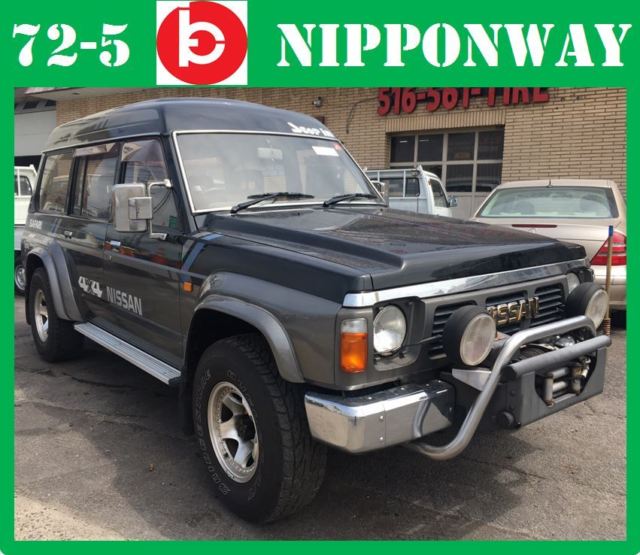 1990 NISSAN SAFARI/PATROL GRANROAD 4X4 JDM RHD 6 CYL 4.2L DIESEL 4WD Clean Title 1990 Nissan SAFARI/PATROL GRANROAD 6 CLY 4.2L EXTREAM OFF ROAD TD42 DIESEL
