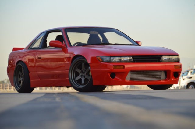 1990 NISSAN SILVIA ::SR20DET : ROCKET BUNNY VERSION 1 KIT : VOLK RACING TE37:JDM 1990 Nissan Silvia