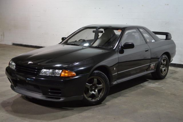 1990 Nissan Skyline 75985 Miles Black coupe RB26DETT Manual 1990 Nissan GT-R --