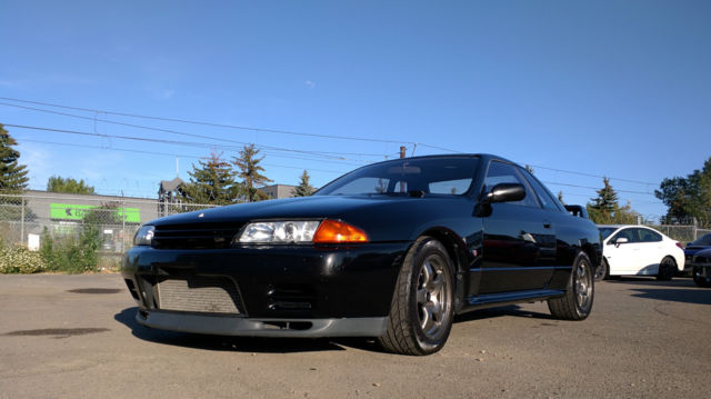 1990 Nissan Skyline GT-R Black USA Legal BNR32 RB26DETT 5MT JDM RHD Twin-Turbo 1980 Nissan Skyline